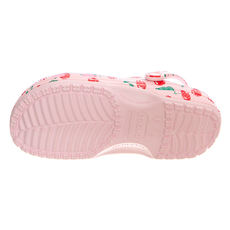 Classic Fresh Fruits Clog W-PIMK - Sandali Donna Multicolore CR.211008-PIMK . CROCS 