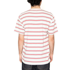 Lewistown Stripe SS Tee Egret - Maglietta Girocollo Uomo Multicolore DK0A4Z8SC481 . DICKIES 