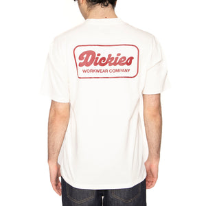 Lewistown SS Tee Egret - Maglietta Girocollo Uomo Bianca DK0A4Z8ZC481 . DICKIES 