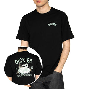 Dickies Snake SS Tee Black - Maglietta Girocollo Uomo Nera DK0A4Z99BLK1 . DICKIES 