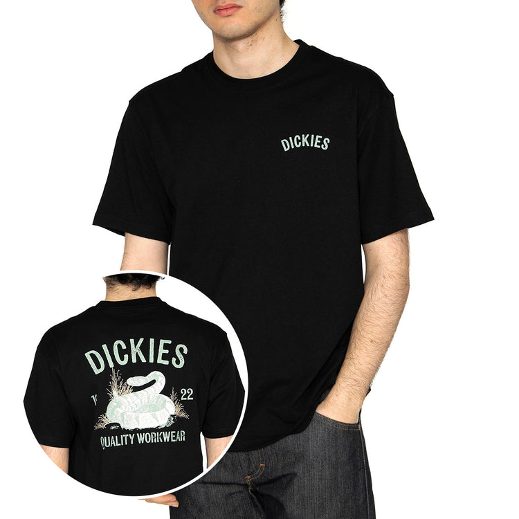 Dickies Snake SS Tee Black - Maglietta Girocollo Uomo Nera DK0A4Z99BLK1 . DICKIES 