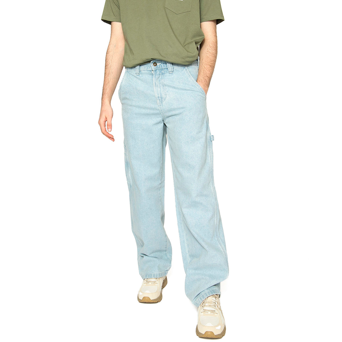 Stevensville Carpenter Vintage Blue - Pantaloni Denim Jeans Uomo Blu DK0A863TC151 . DICKIES 