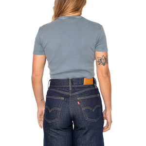 Plentywood Tee SS Stormy Weather - Maglietta Girocollo Donna Blu DK0A866FG701 . DICKIES 