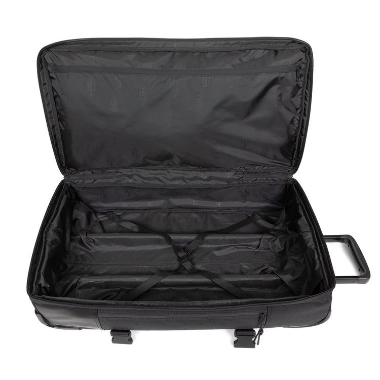 Icon Traveler'R L On Black - Valigia Trolley Nera EK0A5BKN4T61 . EASTPAK 