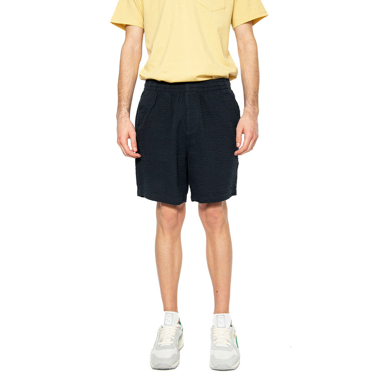 Redwald Seersucker Short True Navy - Bermuda Uomo Blu F4HSF008412 . FARAH 