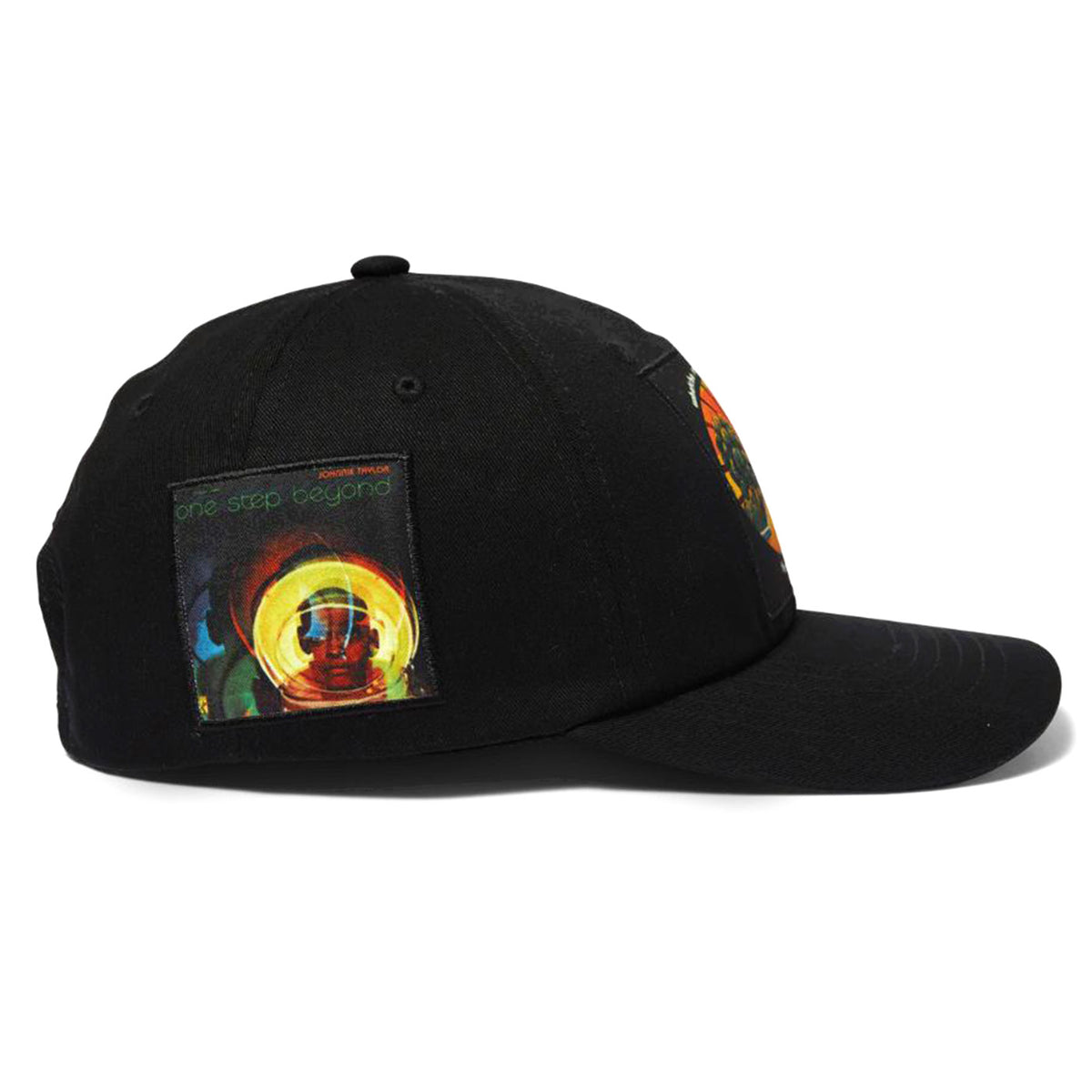 Stax Patches Snapback Black - Cappellino con Visiera Nero HT00847-BLACK . HUF 