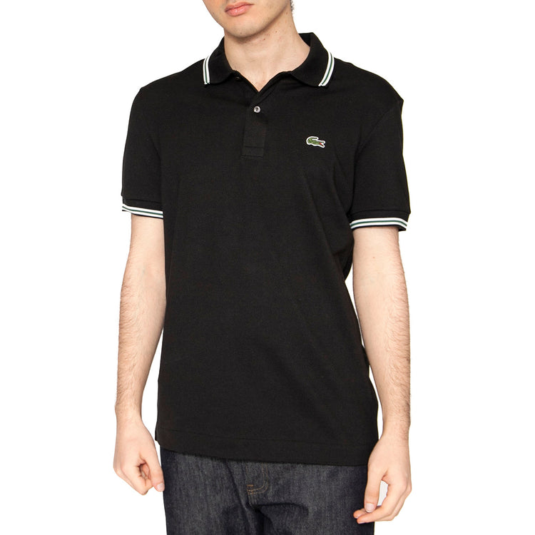 Maglietta M/C 031 Black Polo Shirt - Polo Uomo Nera PH9875-031 . LACOSTE 