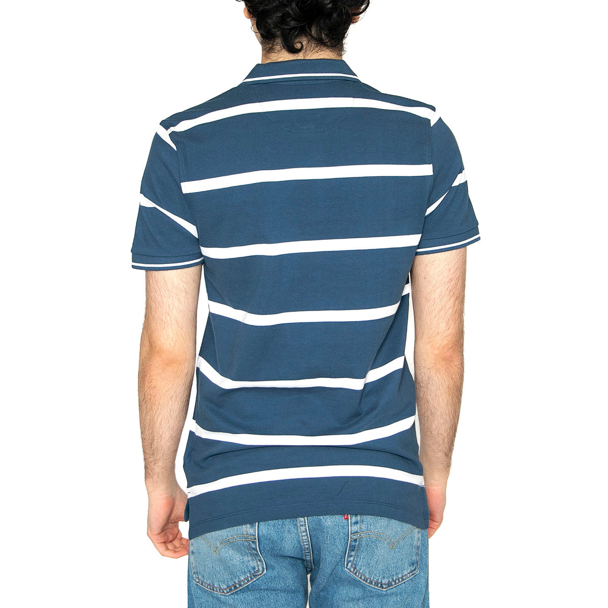 Piquet Polo Orion Stripe - Polo Uomo Blu 112363857 . LEE 