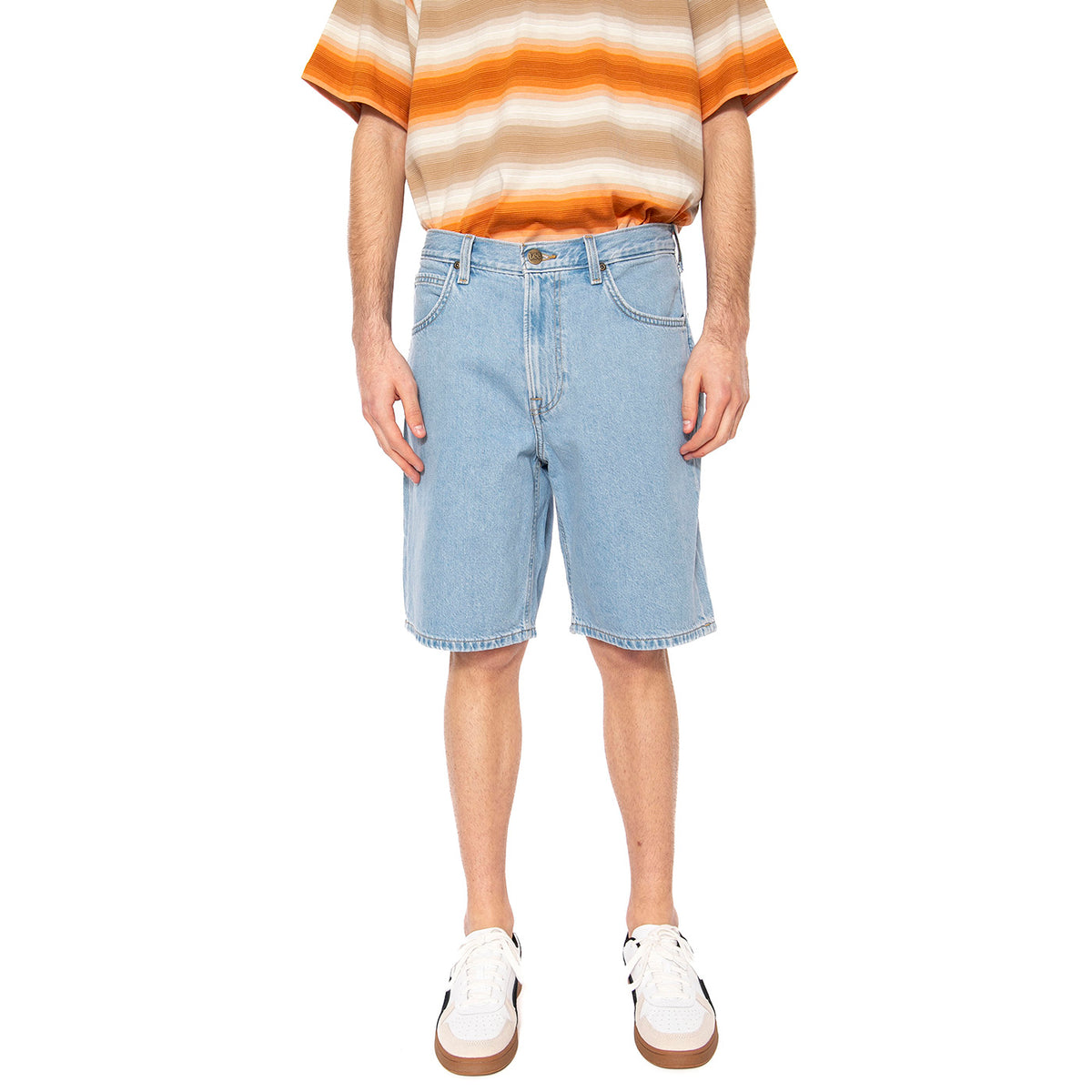 Asher Short Fenningan - Bermuda Uomo Blu 112364084 . LEE 
