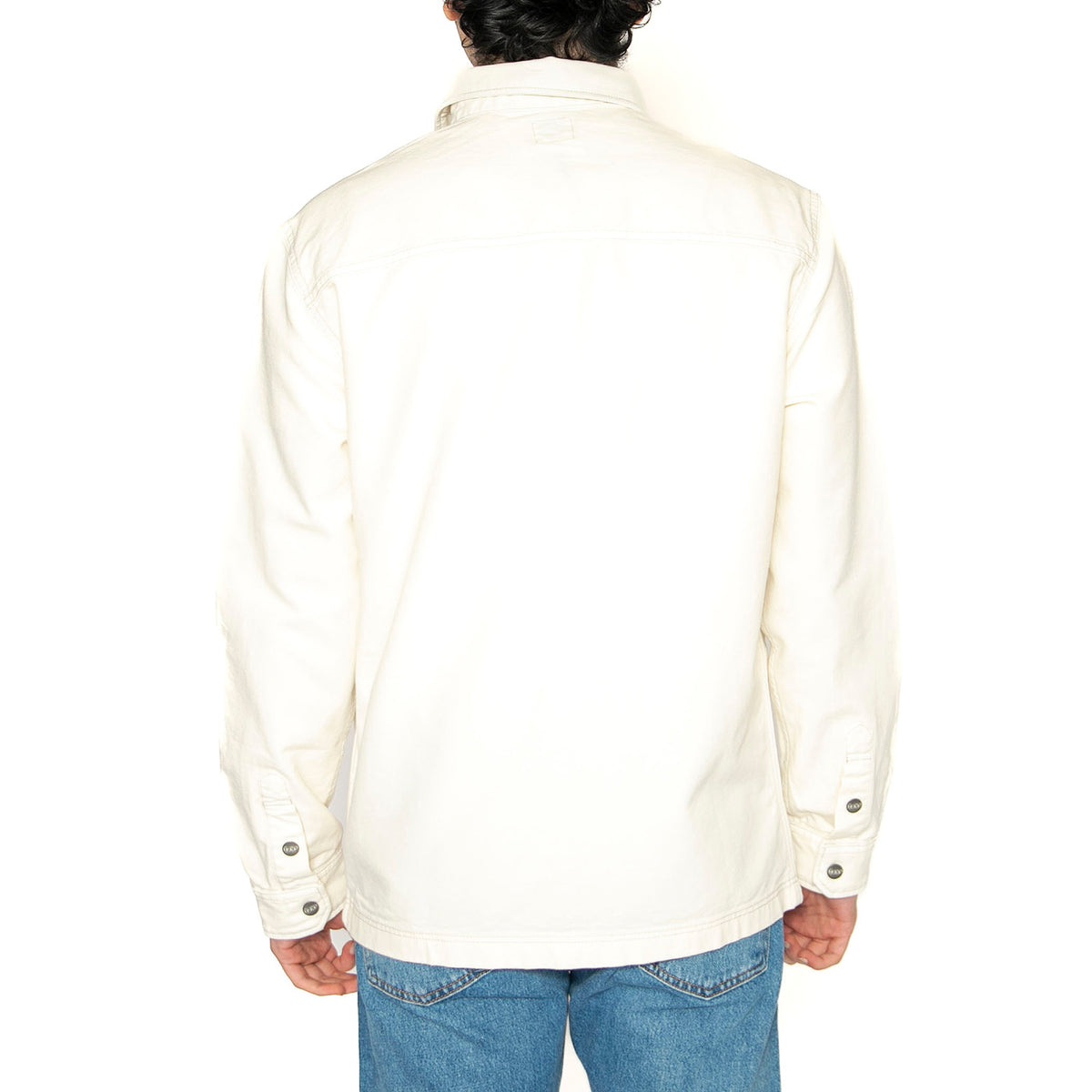 Workwear Overshirt Ecru - Camicia Uomo Bianca 112364122 . LEE 