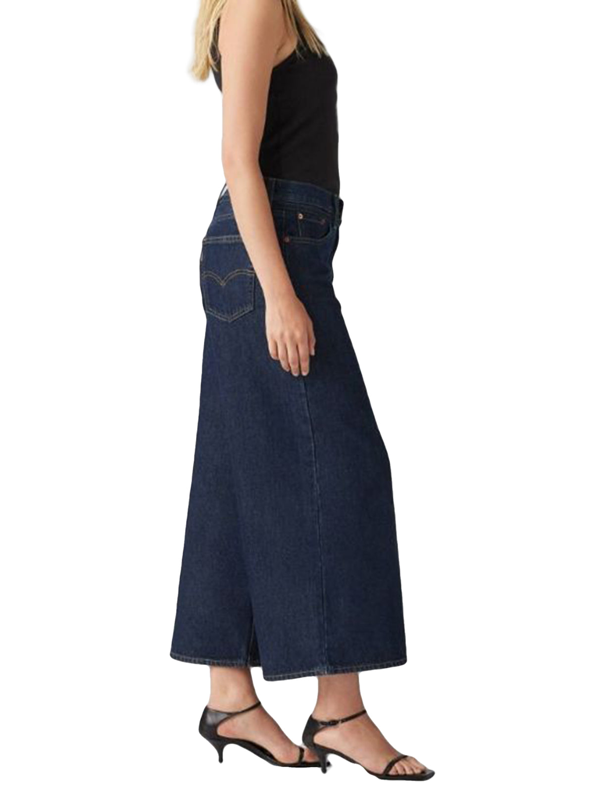 XL CULOTTE SHADED VIEW BLUE - Jeans Culotte Donna Blu 001V1-0004 . LEVIS 