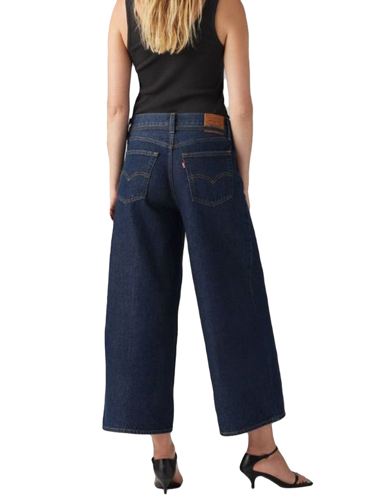 XL CULOTTE SHADED VIEW BLUE - Jeans Culotte Donna Blu 001V1-0004 . LEVIS 