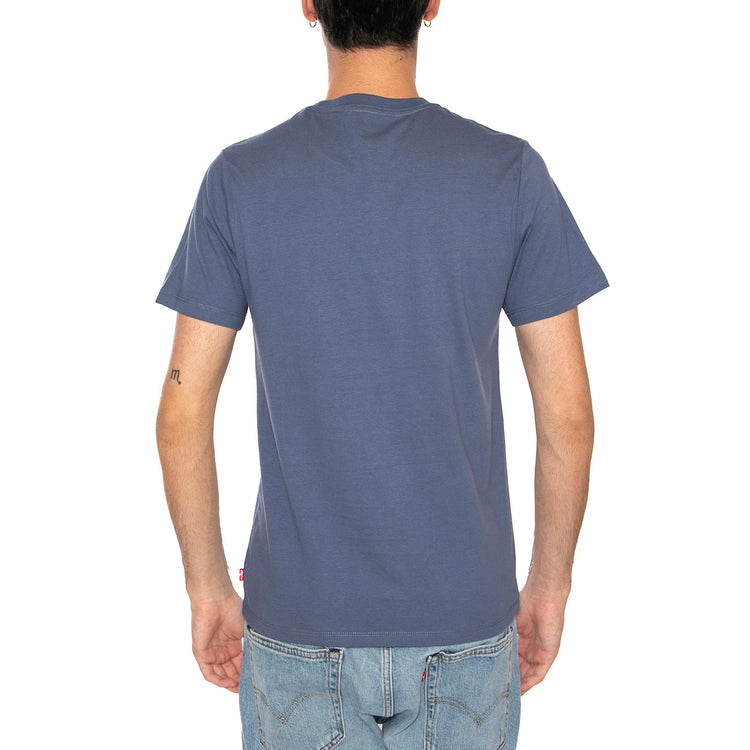 Classic Graphic Tee Blue - Maglietta Girocollo Uomo Blu 22491-1812 . LEVIS 