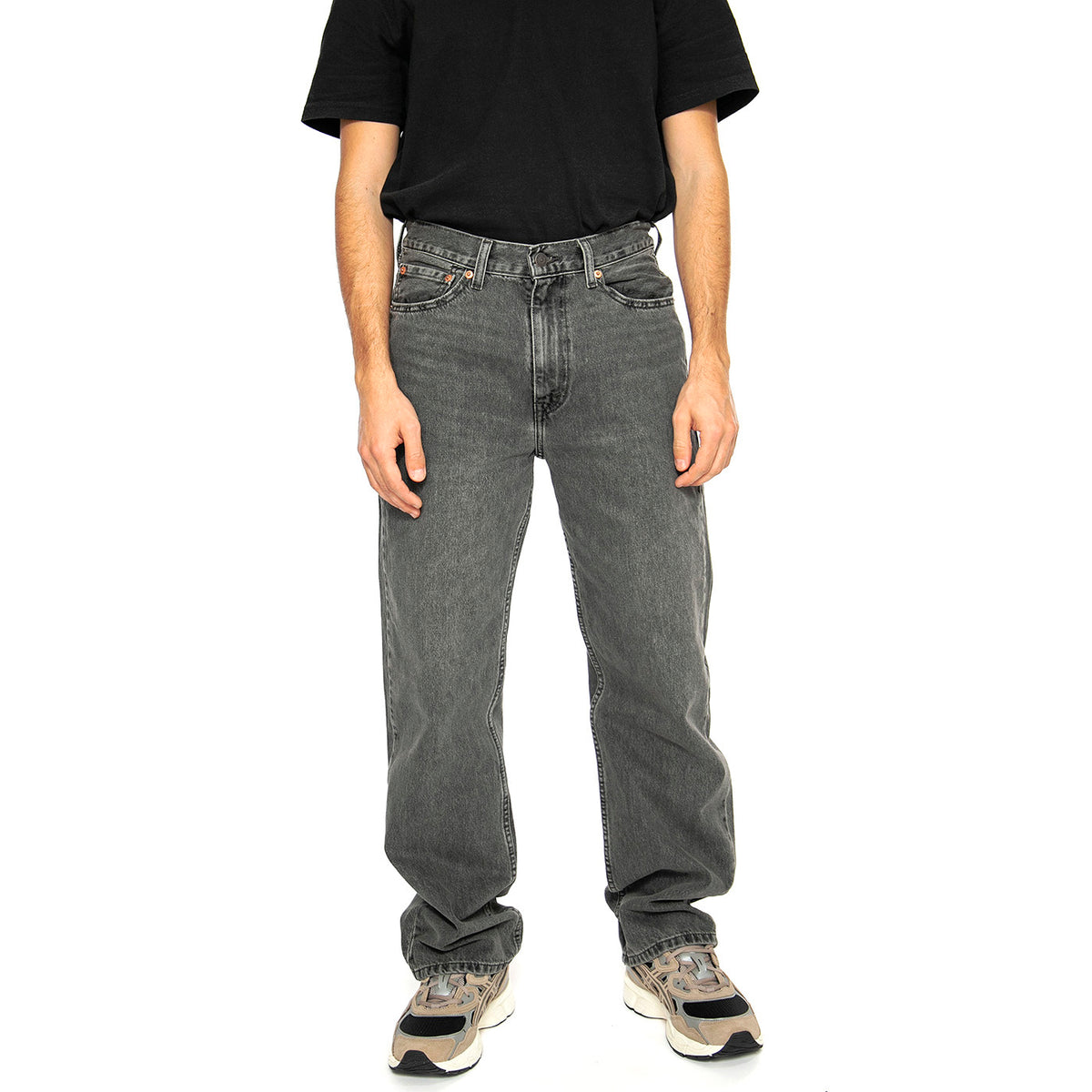 566 Losse Straight Cheers To That - Pantaloni Denim Jeans Uomo Grigi A7221-0006 . LEVIS 