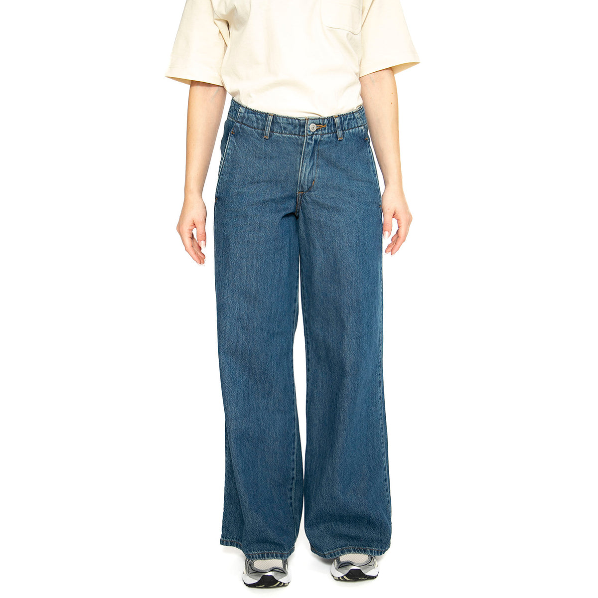 XL Chino Blacks - Pantaloni Denim Jeans Donna Blu A8700-0005 . LEVIS 