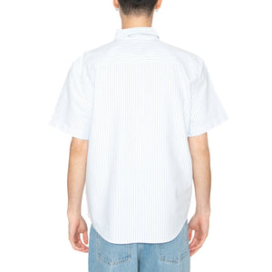 SS Authetic Button Down Waylon Striper D - Camicia Maniche Corte Uomo Multicolore A9161-0015 . LEVIS 