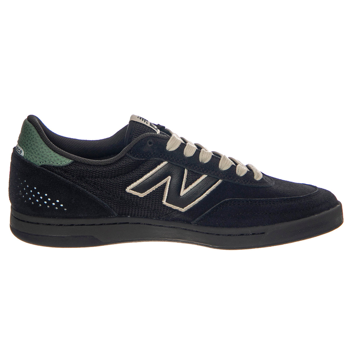 Numeric Skateboarding Black Leather/Textile - Scarpe Profilo Basso Uomo Nere NM440BG2 . NEW BALANCE 