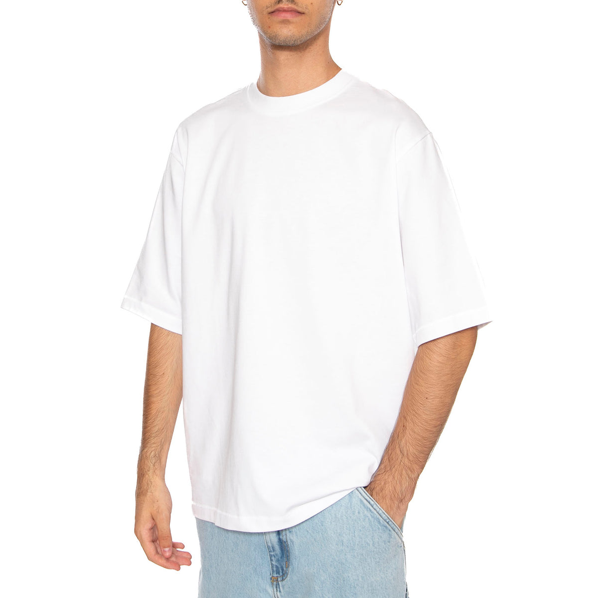 Ons Tee Noos Bright White - Maglietta Girocollo Uomo Bianca 22027787 . ONLY & SONS 