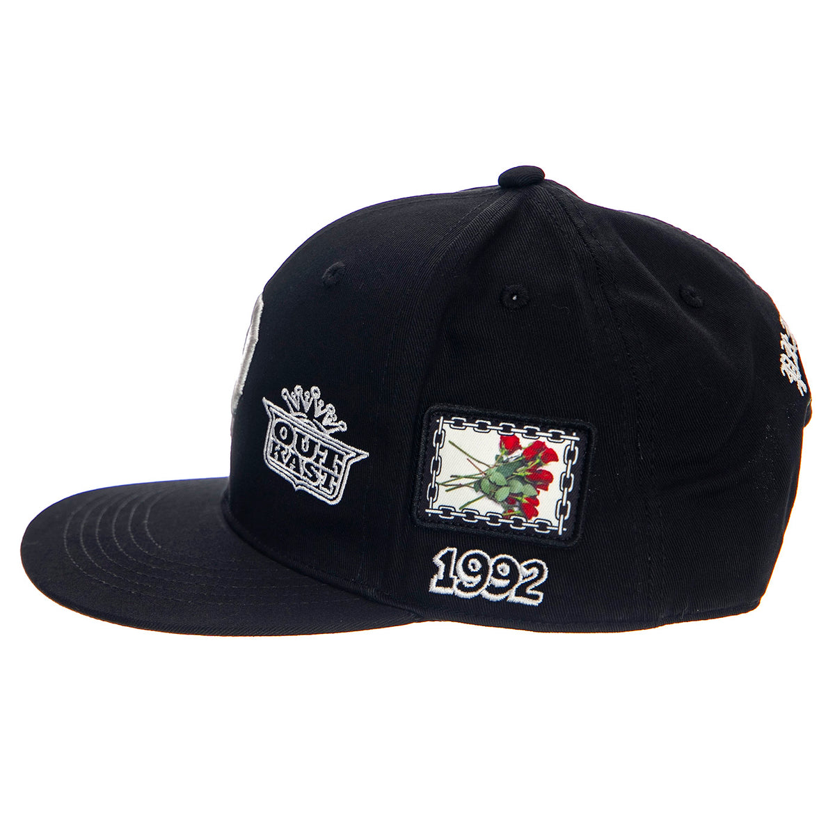 Primitive Jackson Snapback Black - Cappellino con Visiera Nero PA424H09-BLK . PRIMITIVE 