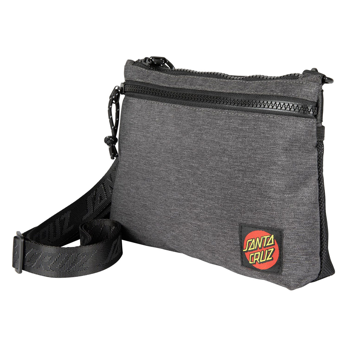 Classic Label O/S Black - Borsello Grigio SCA-BAG-0215 . SANTA CRUZ 