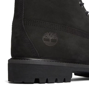 Timberland Premium 6 Inch Lace Up Waterproof Boot Black - Stivaletti Donna Neri TB08658A0011 . TIMBERLAND 