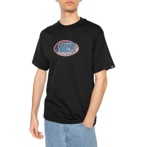Scribblex SS Black - Maglietta Girocollo Uomo Nera VN000NHWBLK1 . VANS 