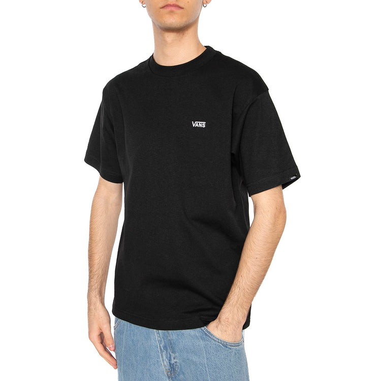 Left Chest II Loose SS Black - Maglietta Girocollo Uomo Nera VN000P1PBLK1 . VANS 