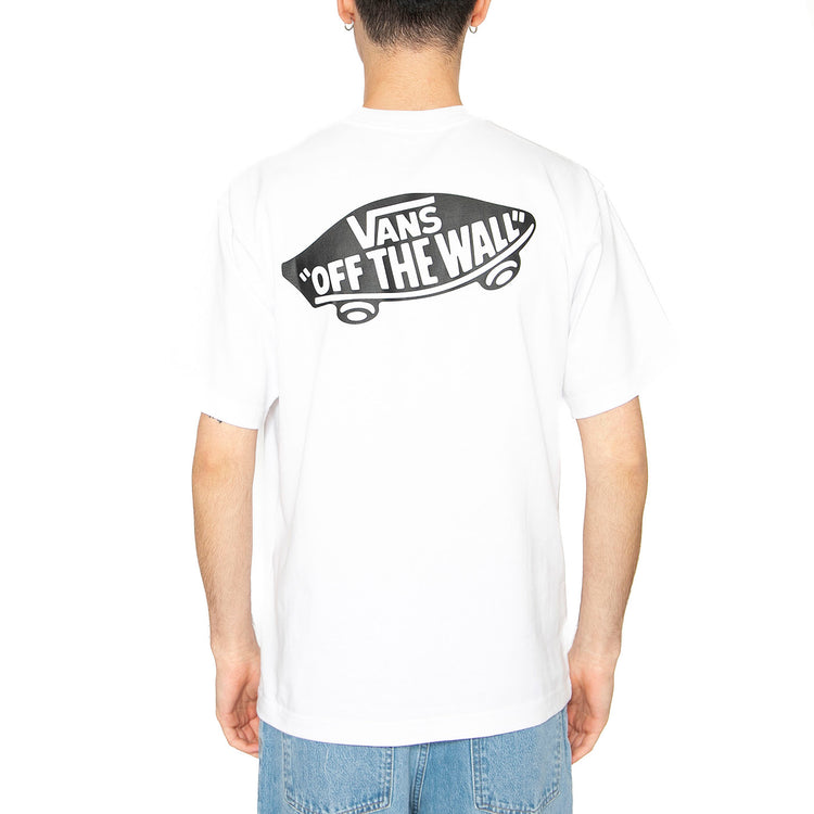 Style 76 II Loose SS Tee White / Black - Maglietta Girocollo Uomo Bianca VN000P50YB21 . VANS 