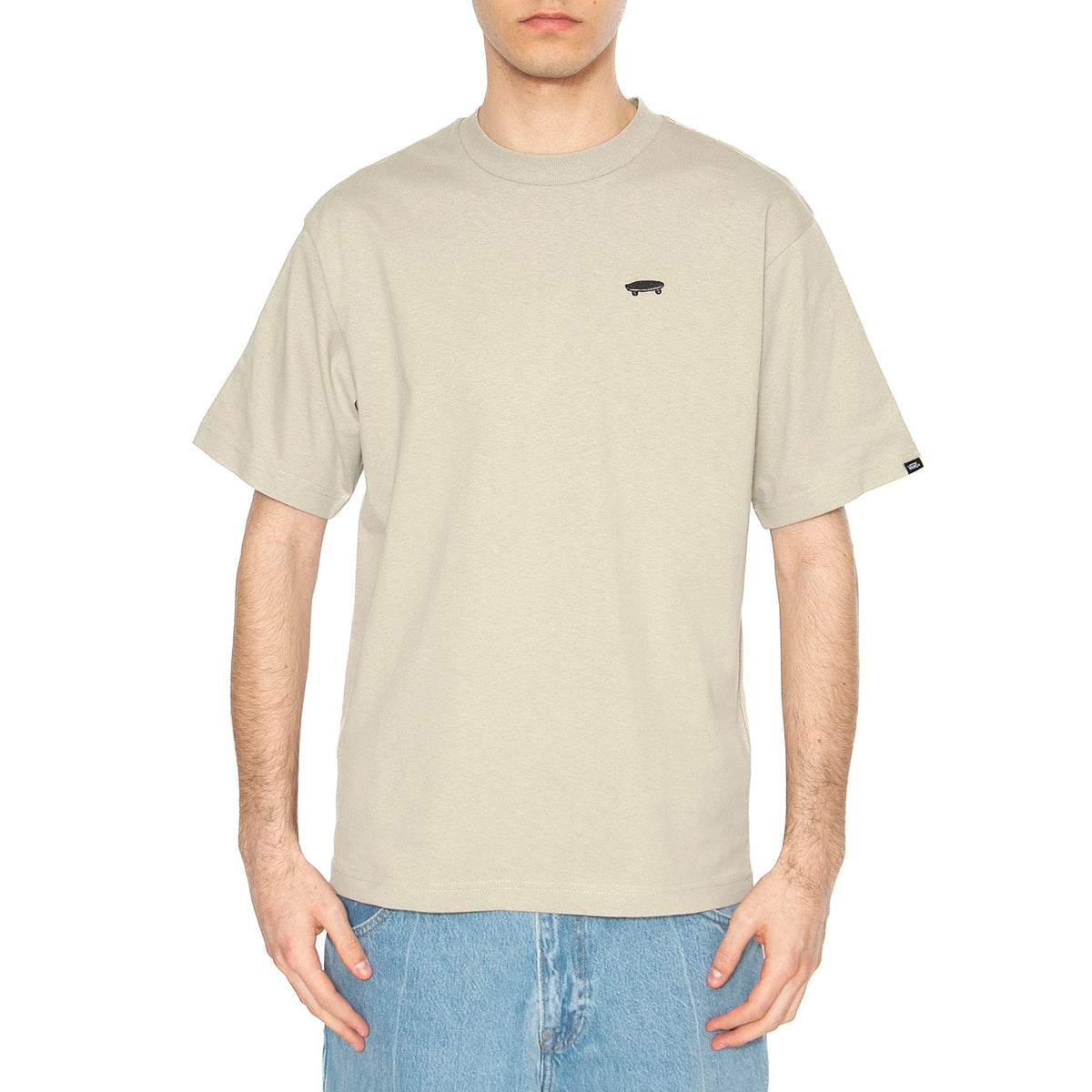 Salton Loose SS London Fog - Maglietta Girocollo Uomo Grigia VN000P56ZUJ1 . VANS 