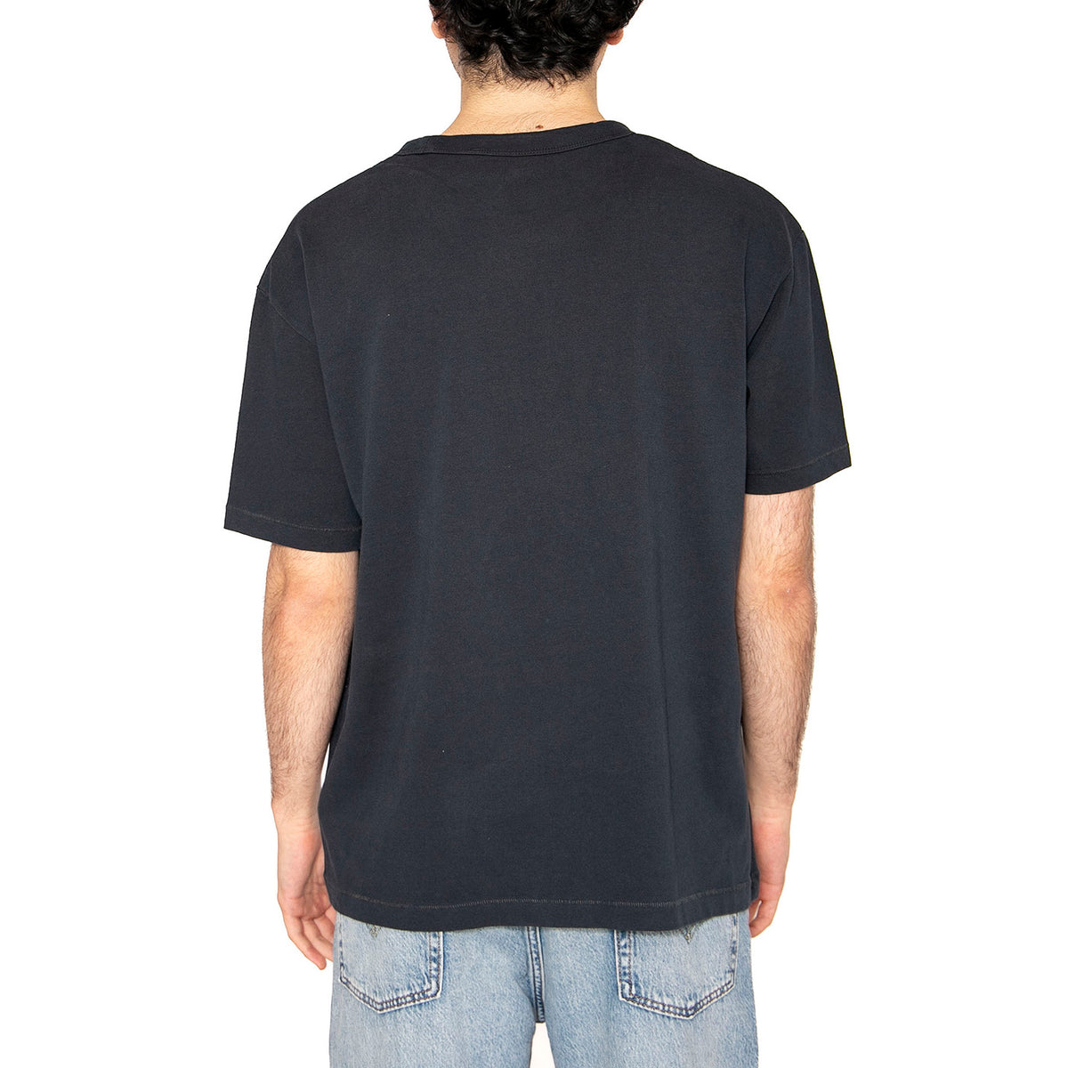 CJ Graphic Tee Dark Navy - Maglietta Girocollo Uomo Blu 112362911 . WRANGLER 