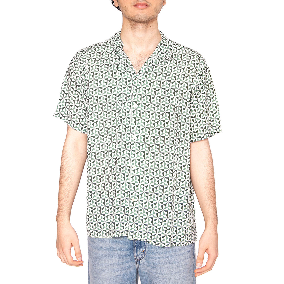 Alhambra Aloha Shirt Morera - Camicia Maniche Corte Uomo Multicolore 1954-MORERA . BRAVA FABRICS 