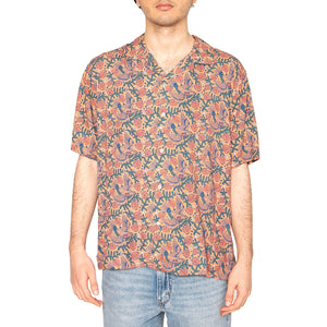 Passerine Aloha Shirt Coiro - Camicia Maniche Corte Uomo Multicolore 1962-COIRO . BRAVA FABRICS 
