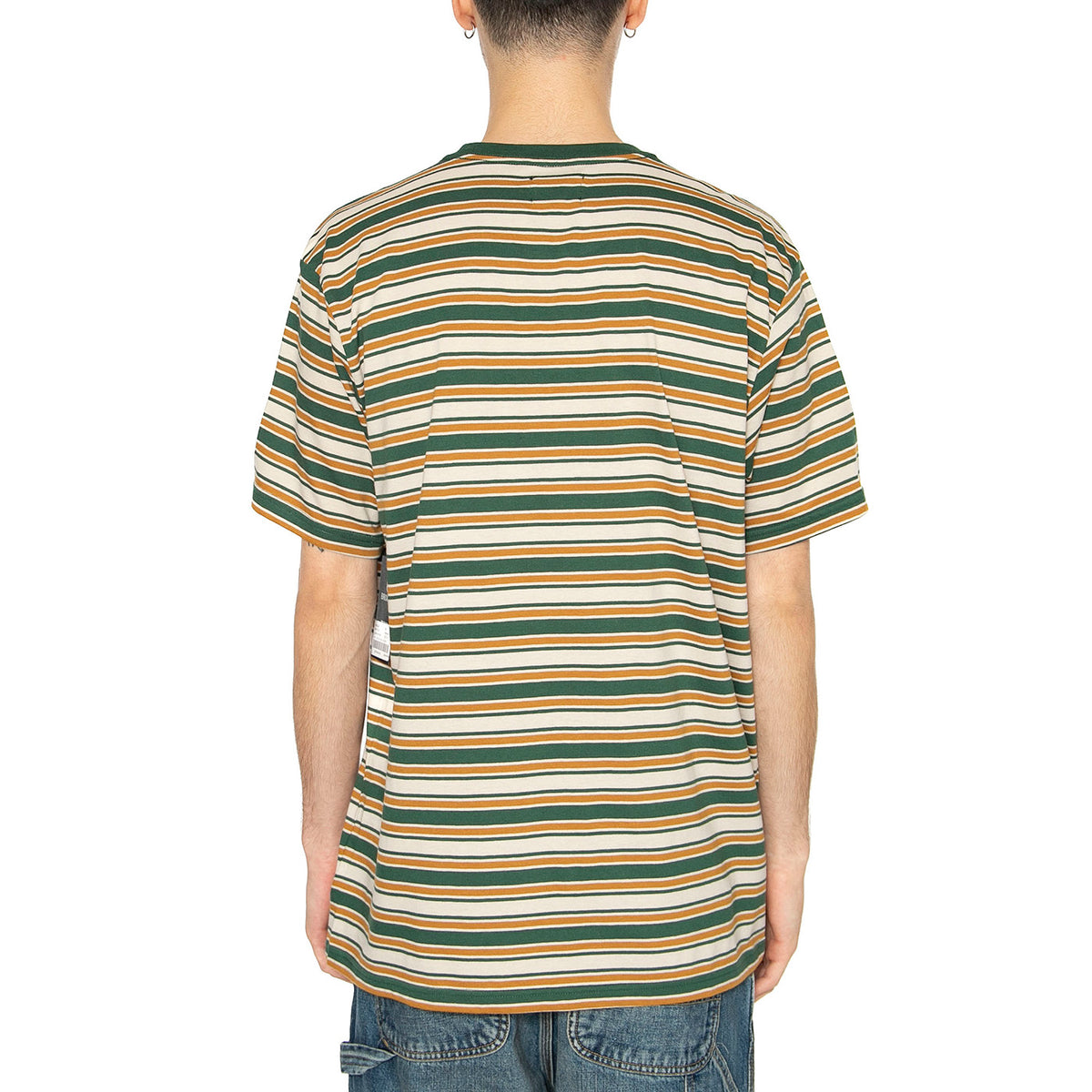 Hilt Alpha Line S/S Knit - Maglietta Girocollo Uomo Multicolore 02960-PNGBB . BRIXTON 