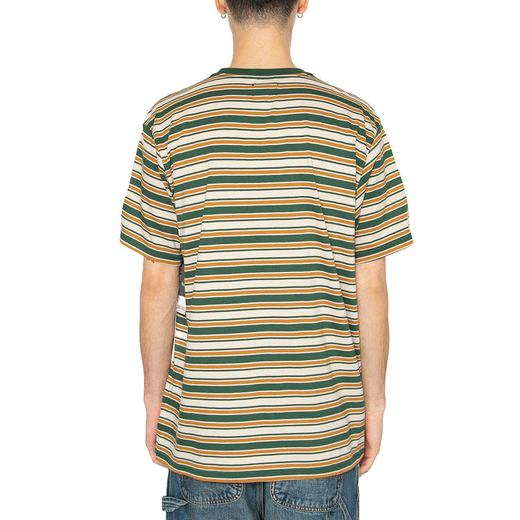 Hilt Alpha Line S/S Knit - Maglietta Girocollo Uomo Multicolore 02960-PNGBB . BRIXTON 