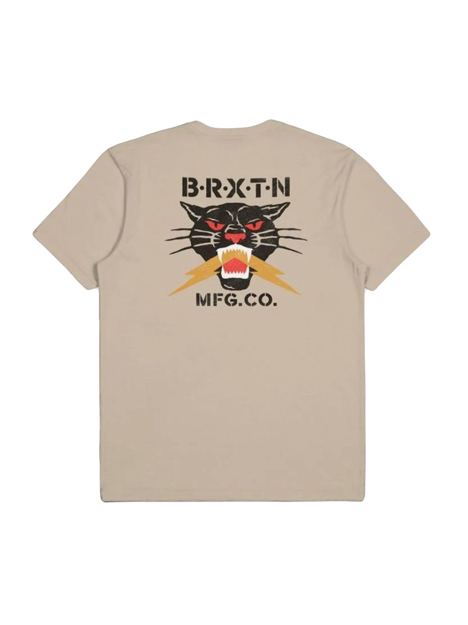 SPARKS S/S TLRT SMOKE GREY - Maglietta Girocollo Uomo Grigia 16861-SMKGY . BRIXTON 