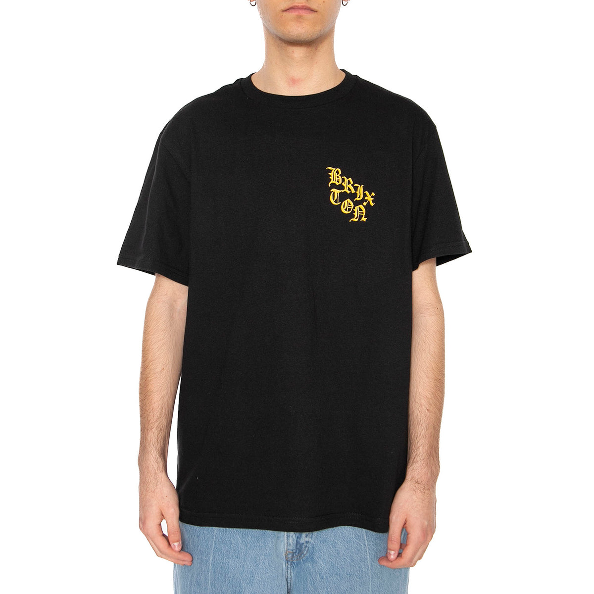 Be Kind S/S STT Black - Maglietta Girocollo Uomo Nera 17143-BLACK . BRIXTON 