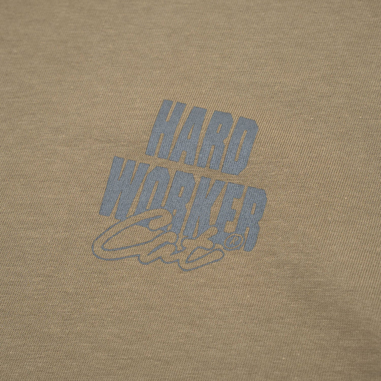 WORKER T-SHIRT MILITARY OLIVE - Maglietta Girocollo Uomo Verde 6010134-12365 . CAT 