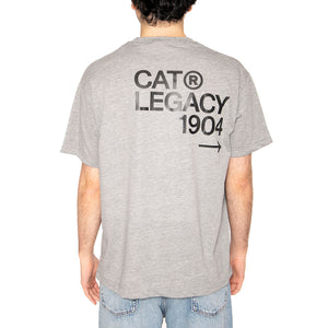 Legacy T- Shirt Grey - Maglietta Girocollo Uomo Grigia 6010149-10831 . CAT 