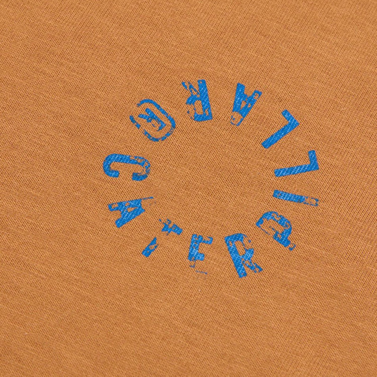 CIRCLE LOGO T-SHIRT DUCK ORANGE - Maglietta Girocollo Uomo Arancione 6010157-16-1432 . CAT 