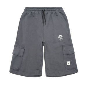 KNIT CARGO SHORT DARK SLATE - Bermuda Cargo Uomo Grigi 6080139-10087 . CAT 
