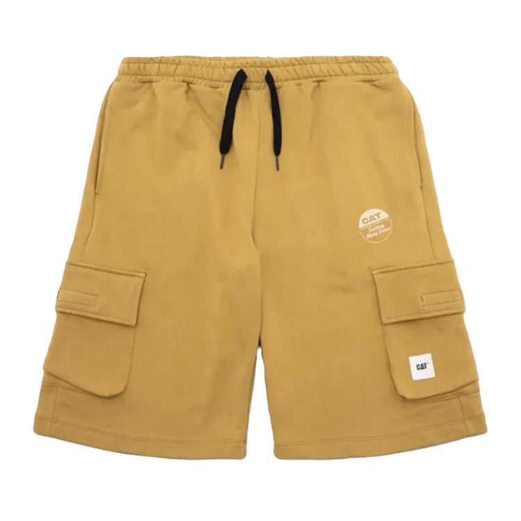 KNIT CARGO SHORT BRONZE MIST - Bermuda Cargo Uomo Arancioni 6080139-17-0843 . CAT 