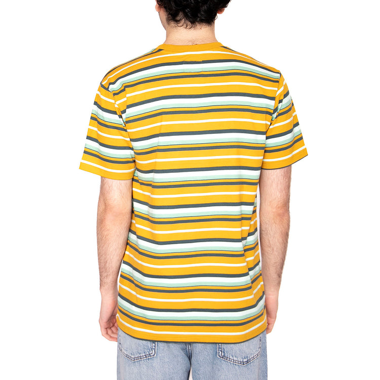 Eureka Knit Tee Multicolored - Maglietta Girocollo Uomo Multicolore 311000100-GLD . DARK SEAS 