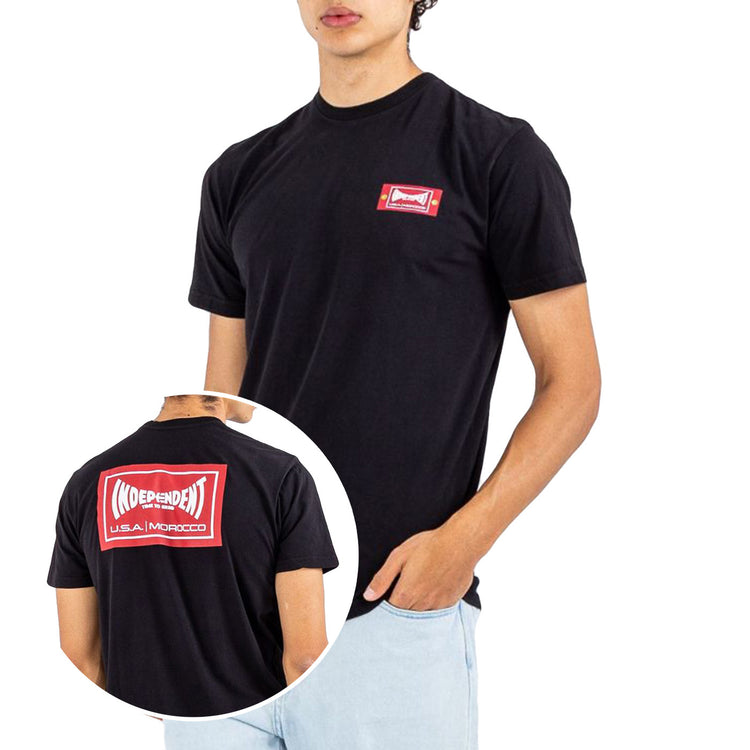 INDY WASH TEE BLACK - Maglietta Girocollo Uomo Nera 4137000909-001 . ETNIES 