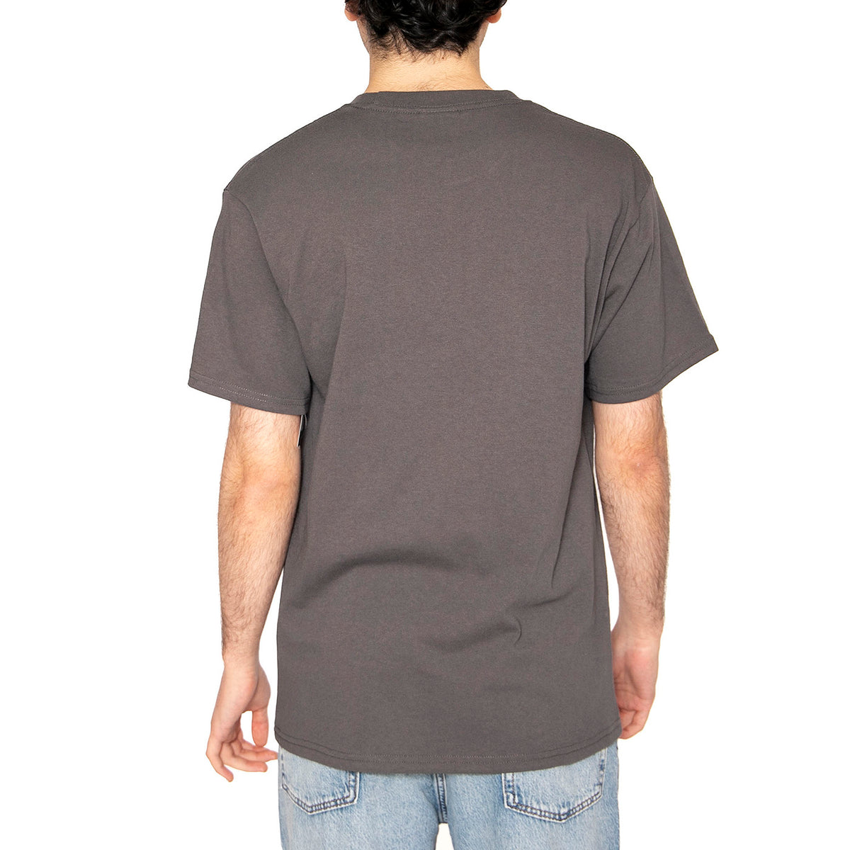In The Pocket S/S Tee Grey - Maglietta Girocollo Uomo Grigia TS01723-CHARC . HUF 