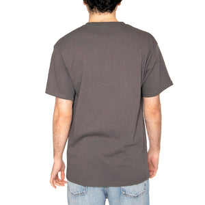 In The Pocket S/S Tee Grey - Maglietta Girocollo Uomo Grigia TS01723-CHARC . HUF 