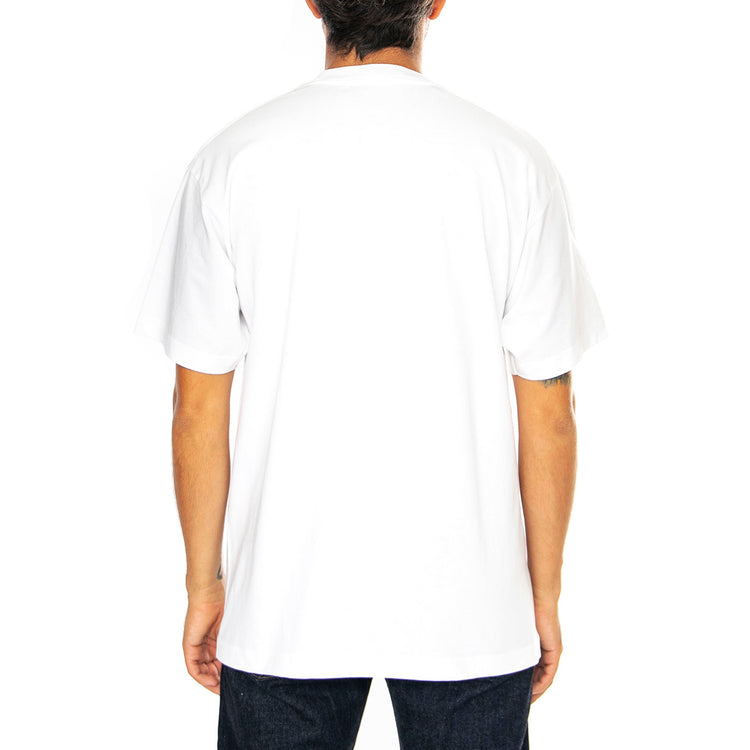 Outline SS Tee White - Maglietta Girocollo Uomo Bianca TS02288-WHITE . HUF 