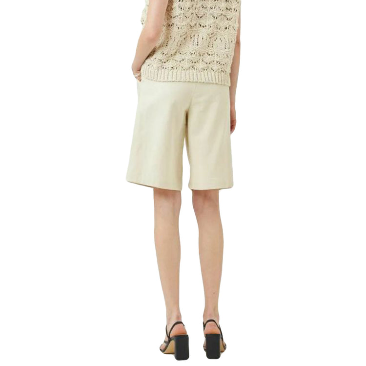 ESTHELLE 3028 BEIGE - Bermuda Donna Beige 227353028-1105 . MINIMUM 