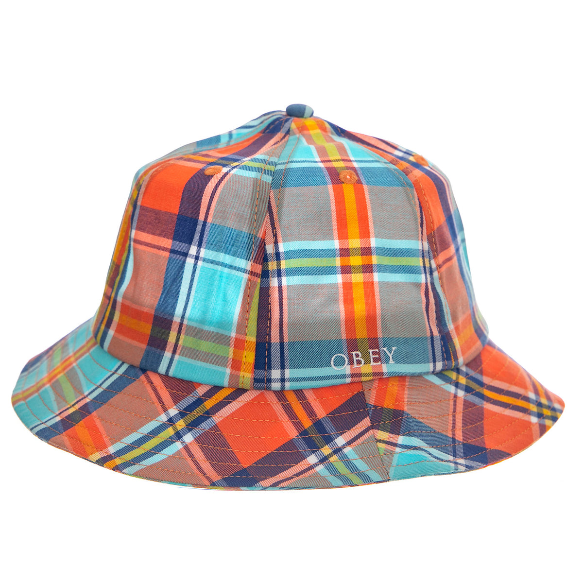 Arthur Bucket Hat Teal Multi - Cappellino Multicolore 8829800 . OBEY 