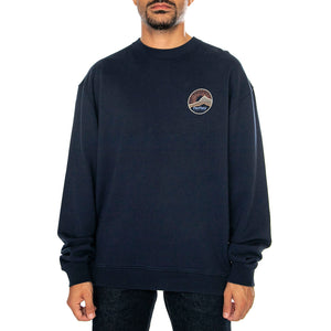 Circle Mountain LB Sweatshirt Navy Balzer - Felpa Girocollo Uomo Blu PFD0498-203 . PENFIELD 