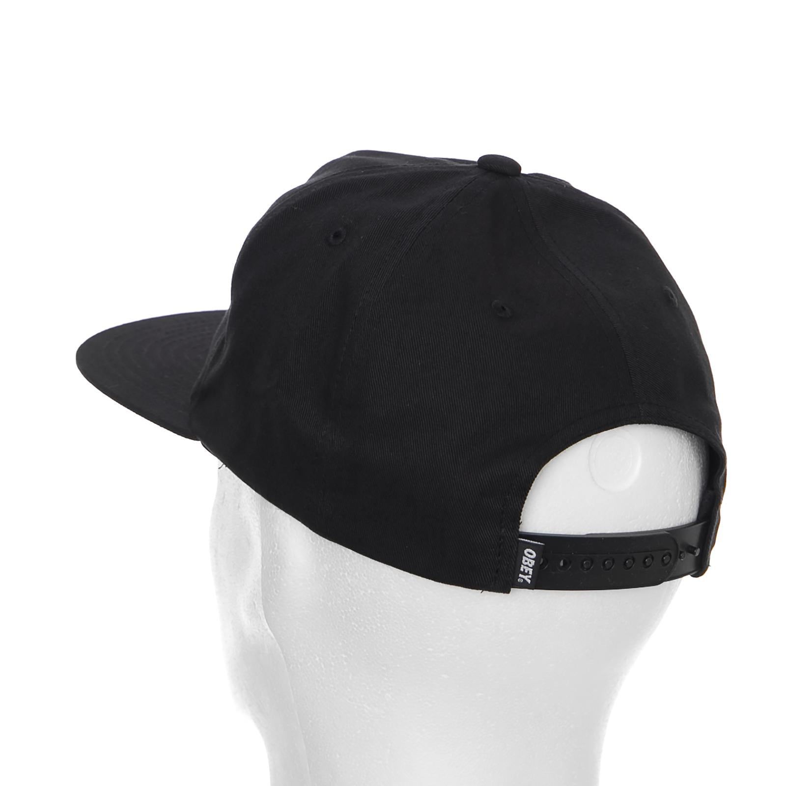 PARAMOUNT SNAPBACK BLACK 100570060-BLK  OBEY 